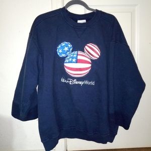 VINTAGE 90'S Walt Disney Mickey Mouse USA Jumper